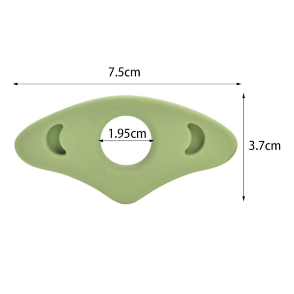 Peukalo Kirjan Sivunpidike Lukunäppäin Kompakti Toimistoon Kirjatoukka Kirjallinen Sormus 1,95 cm