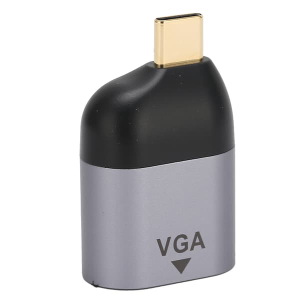 Type-C til VGA-adapterkonverterstikdel 1080p 60hz til bærbare computere mobiltelefoner