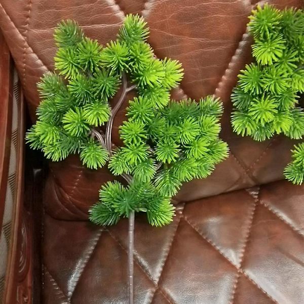 Kunstig fyrretræ cypress bonsai plante - naturtro hjem indretning