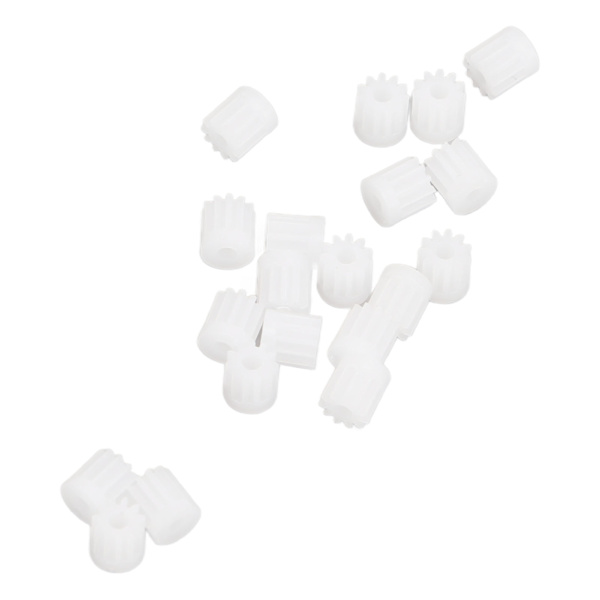 20 kpl muovista valmistettua moottorin hammaspyörää 1/24 Axial SCX24 11T kauko-ohjattavan auton vaihtoehtoiseen moottorin hammaspyörään