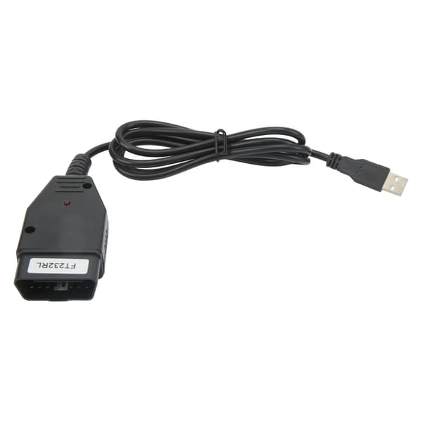 OBDII Diagnostisk Interface Scanner med USB-kabel Køretøjs ECU Scan Tool Erstatning for Fiat