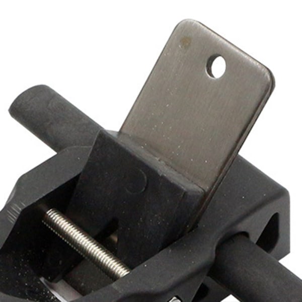 1 stk Mini Trehøvler DIY Trebearbeiding Håndverktøy Trimming Shaping Glatting Stål Harpiks Svart med håndtak-svart