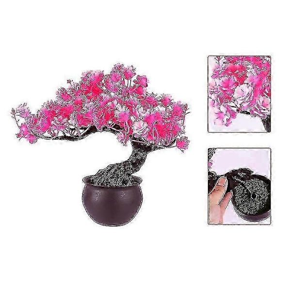1 stk. havearbejde potteplanter, kunstig jasmin potteplante ornament