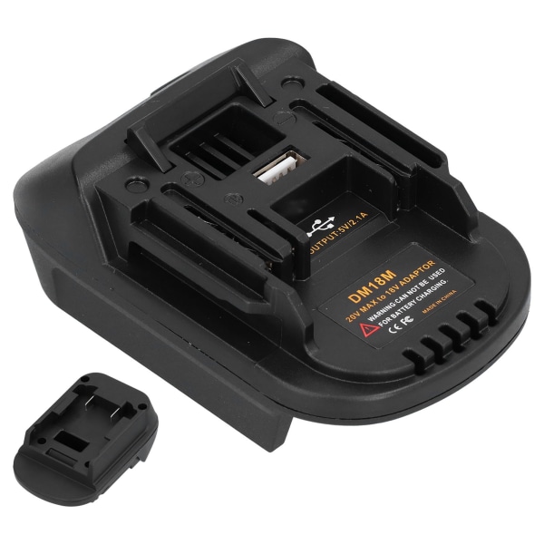 DM18M Batteriadapter til Milwaukee 20V Batteri DCB200 DCB203 DCB205 DCB206 M18 BL1830 BL1840