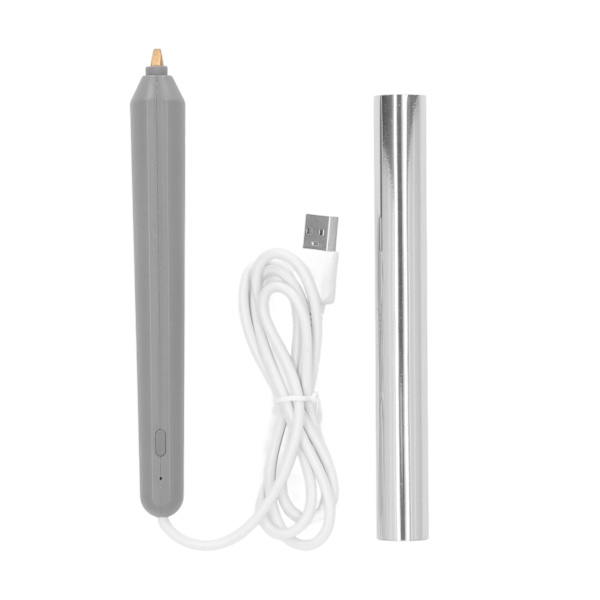 Varmfoliepen USB Värmefolieprägling Embossing Pen ABS Hantverksverktyg för ritning Skrivsilverfärg