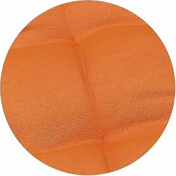 Nya Produkter In, Set med 4 Stolsdynor för Trädgården, 40x40 Cm, Orange
