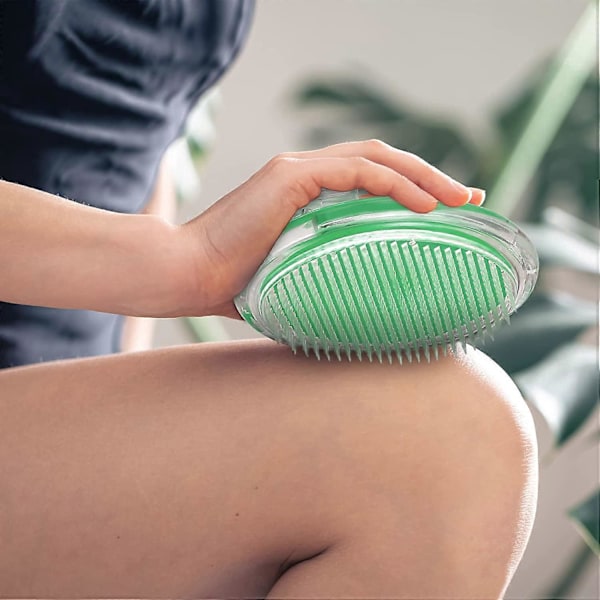 Eksfolierende børste til behandling af indgroede hår - Til behandling og forebyggelse af bikinibuler, barberknopper - Silkeblød hudløsning til mænd og kvinder
