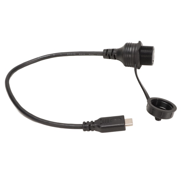 Typ C till USB3.0 OTG-kabel Vattentät, stark PVC 5 Gbps överföringskabel för infälld panelmontering