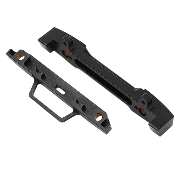 RC-bilens främre och bakre stötfångare i aluminiumlegering, stabil uppgradering av RC-bildelar för Axial SCX24 1/24 RC-bil