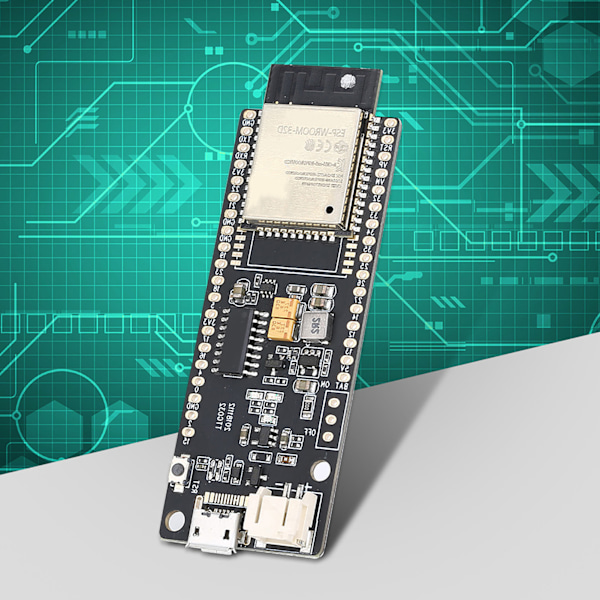 För TTGO REV1 ESP3-WROOM-32 Modul 4MB flashminne kompatibel för Arduino/MicroPython
