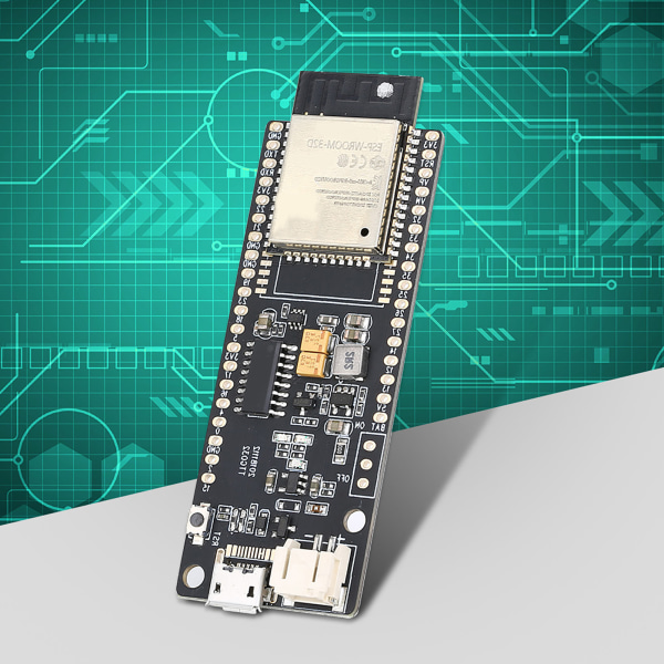 Til TTGO REV1 ESP3-WROOM-32 modul 4MB flashhukommelse kompatibel til Arduino/MicroPython