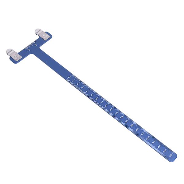 Buesnor Nockpunkter Tang Piler Strenge Knock Sæt Præcis Måling Ocation T Form Buesnor med Messing Spænder Pilspids Blå