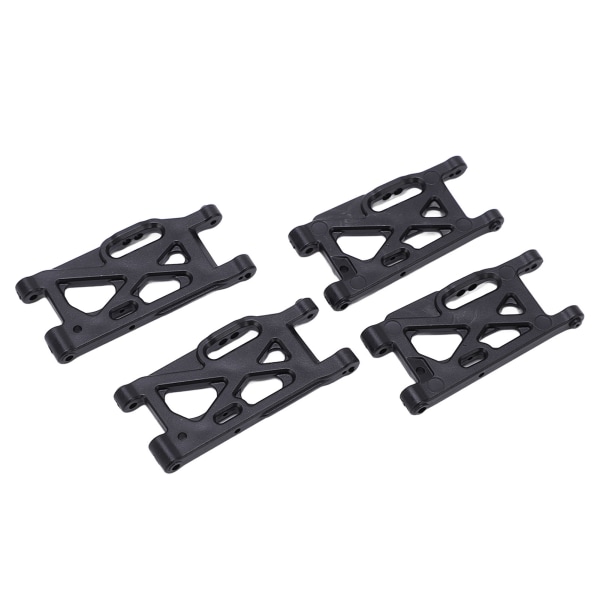 4 st RC-upphängningsarm fram och bak svart plast för WLtoys 144001 144002 124019 124018 124017 144010