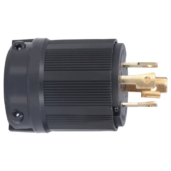 Låsestik PA66 Plast Messing 4 Hul Generator Stikforbindelse til Tørretumblere 30A 277 480V