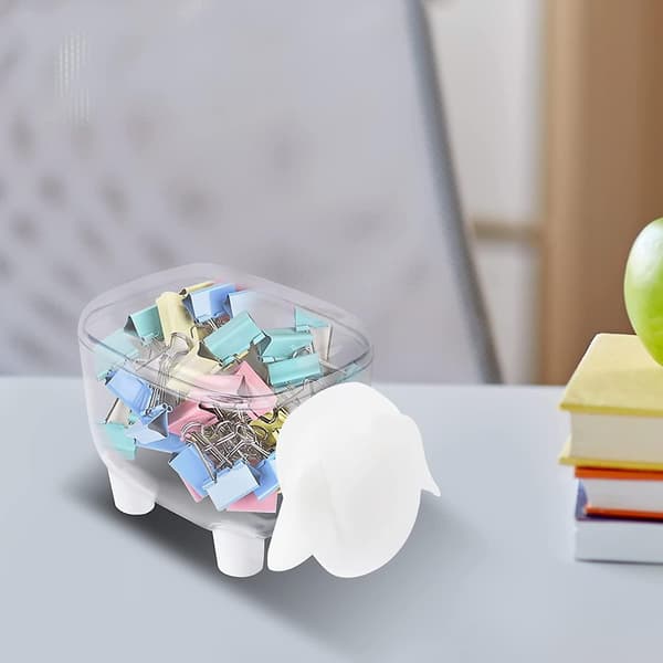 Creative Dustproof Desktop Storage Box Toothpicks, Cotton Swabs, Tissues Etc. Cute Sheep Shaped Box