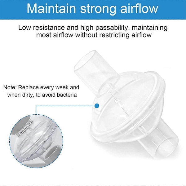 10 kpl Universal CPAP-suodattimia CPAP-laitteisiin, CPAP-tarvikkeet
