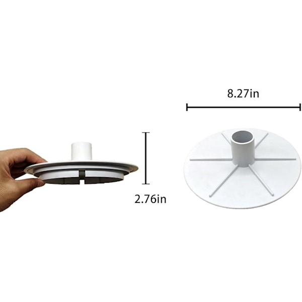 Skimmerin imulevy uima-altaan lisävarusteet adapteri Skimmer S15 & S20 skimmereille