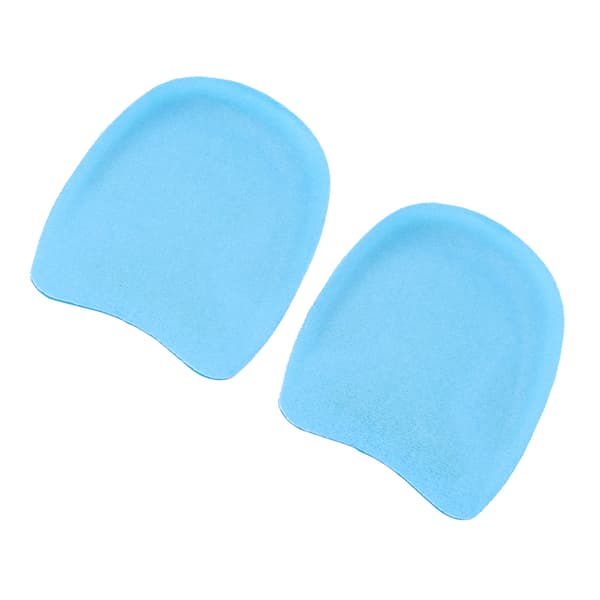 Hælstøttekopper Støtdemping Elastisk Hælpute Pustende Halvhælinnleggssåle for Smertelindring
