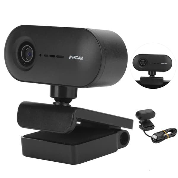 Kamera USB HD Roterende Webcam Indbygget Støjmikrofon til Win7/Win8/Win10 50Hz C7