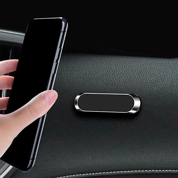 Strimmelformet magnetisk biltelefonholder stativ magnetmonteringstilbehør til smartphone