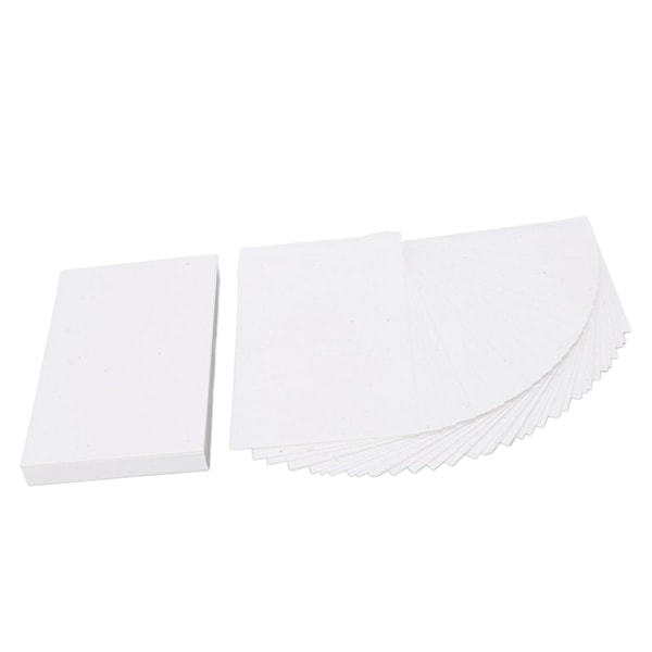 100 st Cardstock Bärbar små handmålade konstkort Papper Vita tomma vykort Pack Set för Art Mail