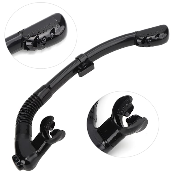 Dykke snorkel All Dry Front Snorkling Utstyr Svømmetrening TilbehørSK‑101 Svart