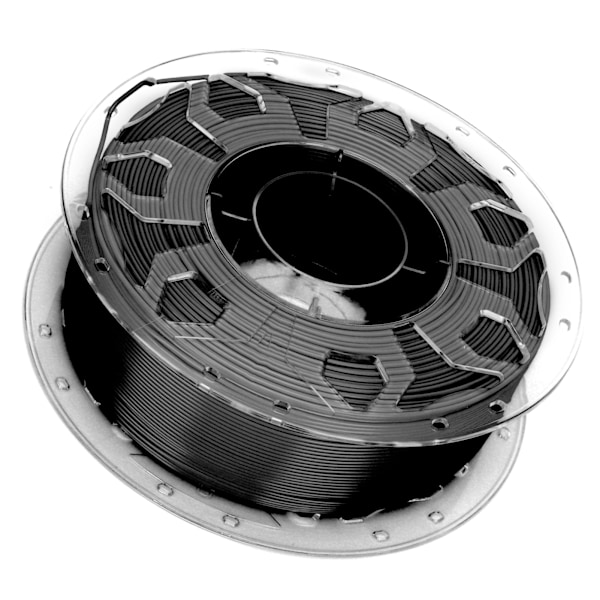 3D-skriverfilament med lav krymping og høy seighet 1,75 mm Tilbehør for utskrift Svart