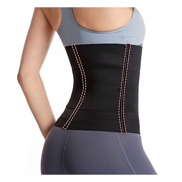 Plus Size 7 Stålben Neoprene Sauna Talje Træner til Kvinder Lynlås Gørdel Trimmer Bælte