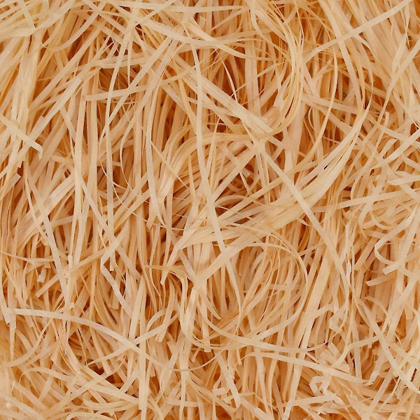 Återvinningsbara dekorativa pappersremsor - 100g, Khaki-färg, idealiska för presentinslagning, hantverk och husdjursbäddar