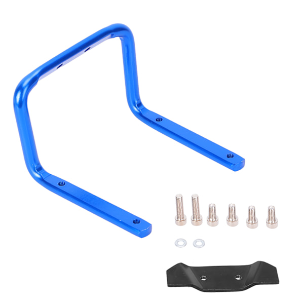 Sykkel setepinne flaskeholder konverter sykkelsete bak dobbel vannflaskeholder adapter blå