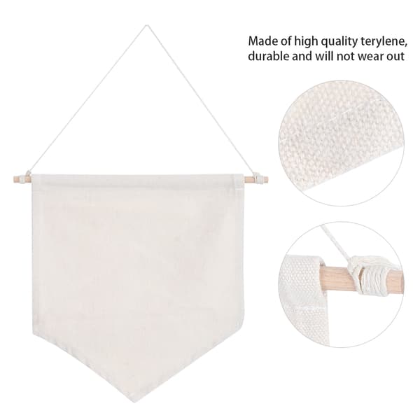 3PCS Pin Wall Display Banners Tom Hängande Organizer för Märke Brosch Samlingar Heminredning Beige S