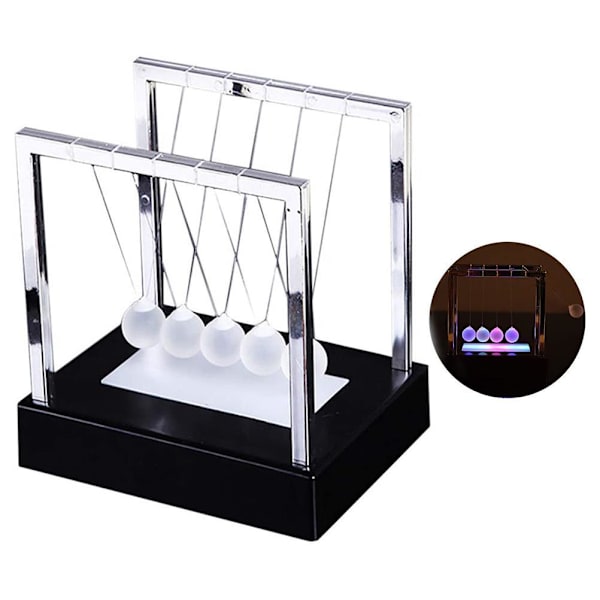Newtons Swing Ball LED-valo Newtons Science Kids Lelut Tasapainopallot Pöytälelut Kodin ja toimiston sisustus