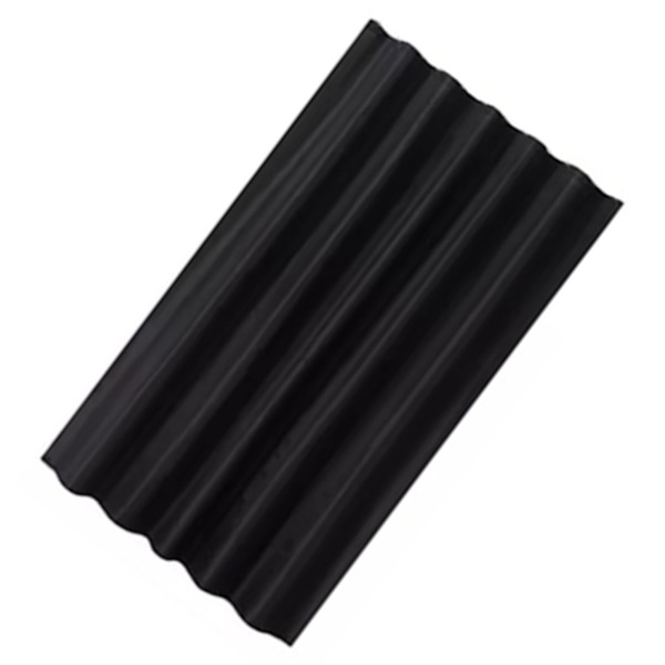Ren svart duschdraperi förtjockad vattentät polyestertyg duschdraperi för badrum 200x200cm