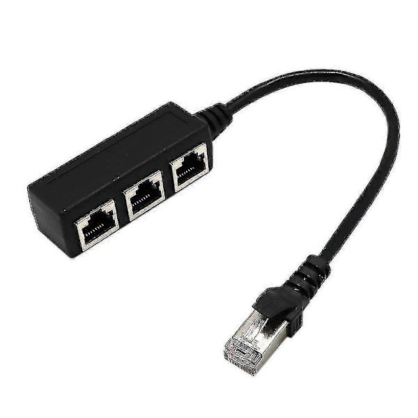 Rj45 Ethernet -kaapelin jakaja verkkosovitin Ethernet-jakaja 1–3 kaapelisovitin_SZXM