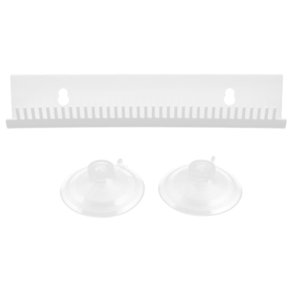 Hårförlängningshållare U-form Vägghängd typ Hårfärgsstil Displayfäste för frisörsalong (stor vit)