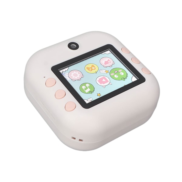 Mini lommeprinter Kanin form termisk skriver Mini digital front bakre dobbeltkamera HD bærbar bilde skriver