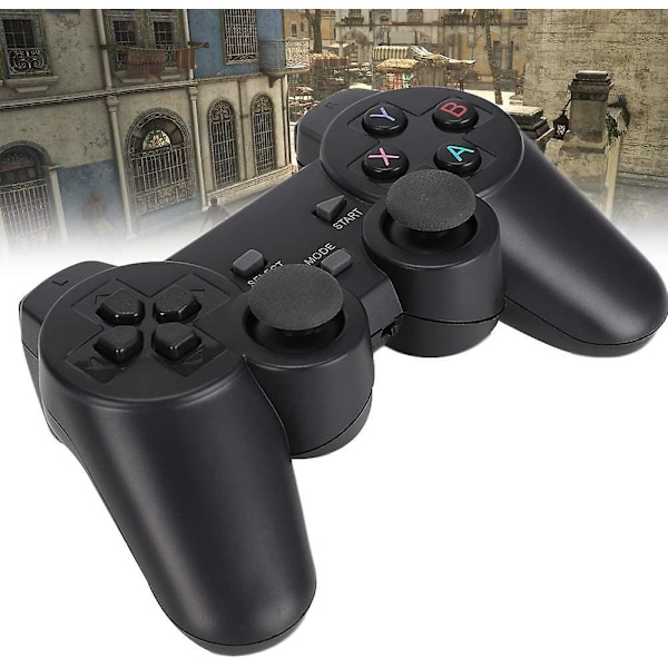 Trådløs Gamepad-controller med dobbelt vibration til pc, tv/tv-boks - universel og praktisk