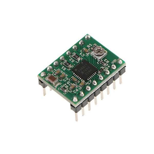 3 x Stepper Motor Driver A4988 med køleplader Mendel til 3D Printer Rep Rap-