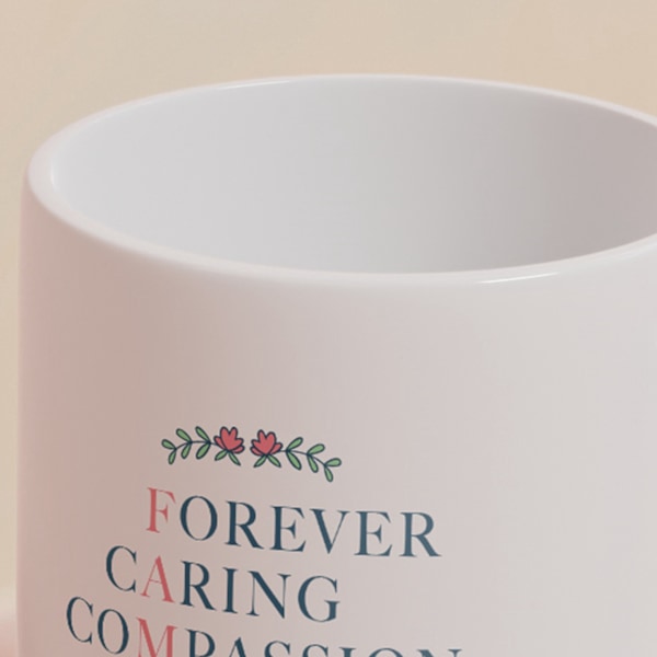 Kaffe Mugg Klar Tryck Bred Mun Keramik Dricksvattenkopp för Te Varm Choklad Hemmakontor CCP313