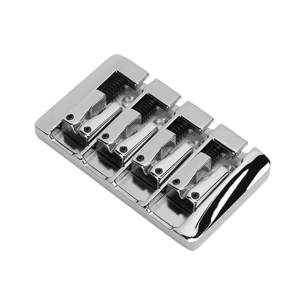Elektrisk Bas Stall 4 Strängar Metall Bakstycke Instrument Tillbehör Silver BA1012