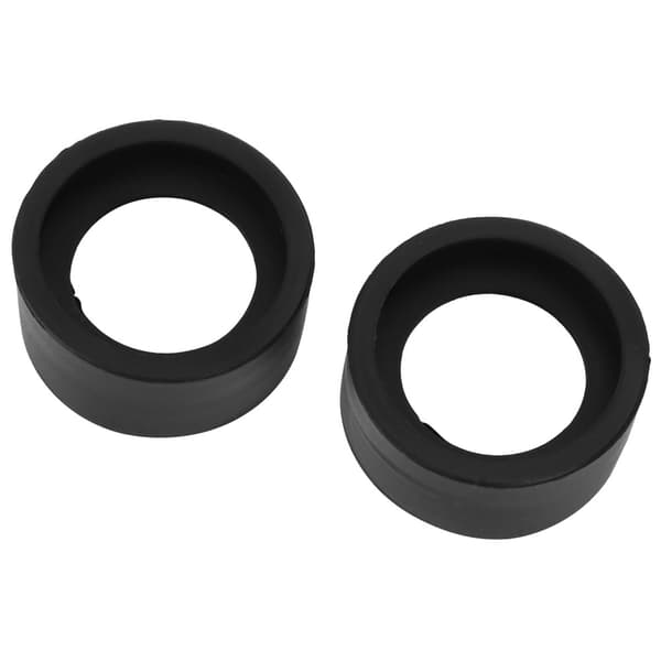 2 st 36 mm Diameter Gummi Okularskydd Tillbehörsskydd för Stereomikroskop (Platt Vinkel)