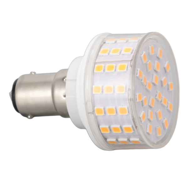 B15 pære 10W 1000LM flimmerfri energisparende LED-maislys for skrivebordslampe 85‑265V varmt lys