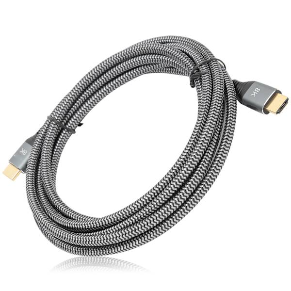 F0401‑3 HDMI 8K@60Hz Dator TV HD Gaming Ethernet Videokabel 3m