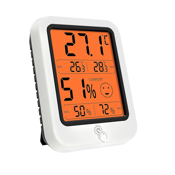 Digital Inomhus Hygrometer Termometer med Pro Noggrannhetskalibrering - 2-pack