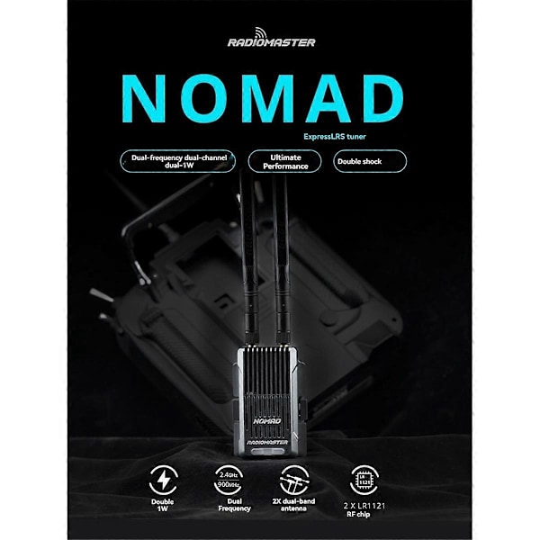 Gemini Dual Band 2.4GHz/900MHz ELRS-modul