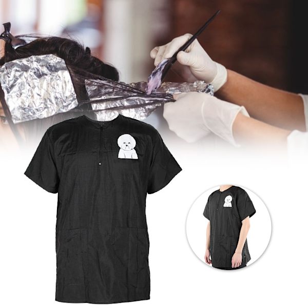 Frisör Grooming Smocks Frisyr Cape Barber Förkläde för Frisörsalong Hundfrisörer