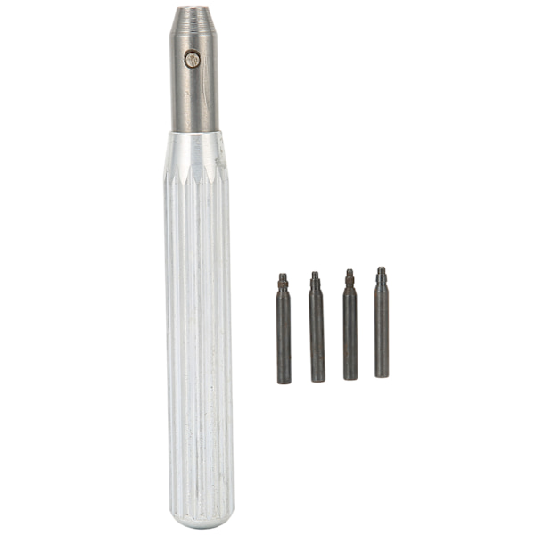 Alloy Watch Crown Tube Remover Armbandsur Crown Tube Öppnare med 4 Pins Watch Repair Tool
