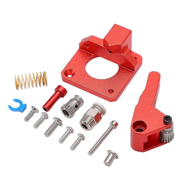 Extruder Aluminiumblock Kit Dubbelväxlad Extruder Matare 3D-skrivartillbehör för CR 10S PRO