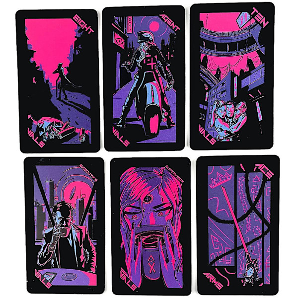 Neon Moon Tarot Deck Oracle-kort