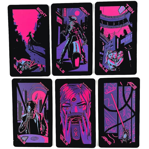 Neon Moon Tarotkort Orakelkort